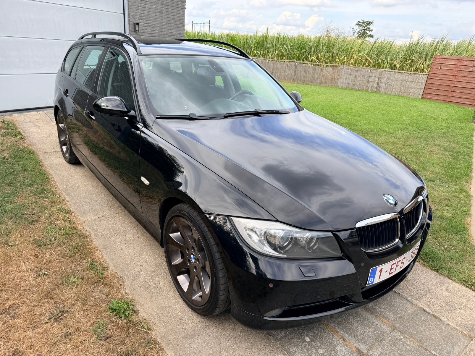 BMW 320d touring automaat/pano/xenon…, Auto's, Automaat, 1995 cc, Zwart, 120 kW