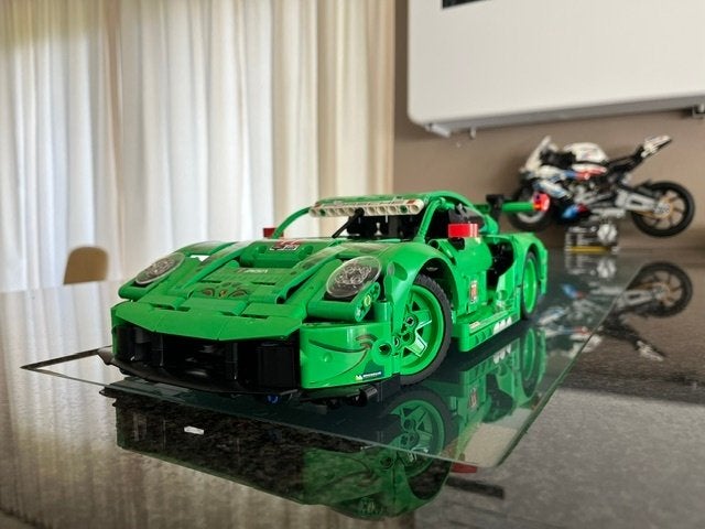 Porsche 911 GT3 R Rex modelbouw schaal 1:11, Enlèvement, Neuf, 1:9 à 1:12, Voiture
