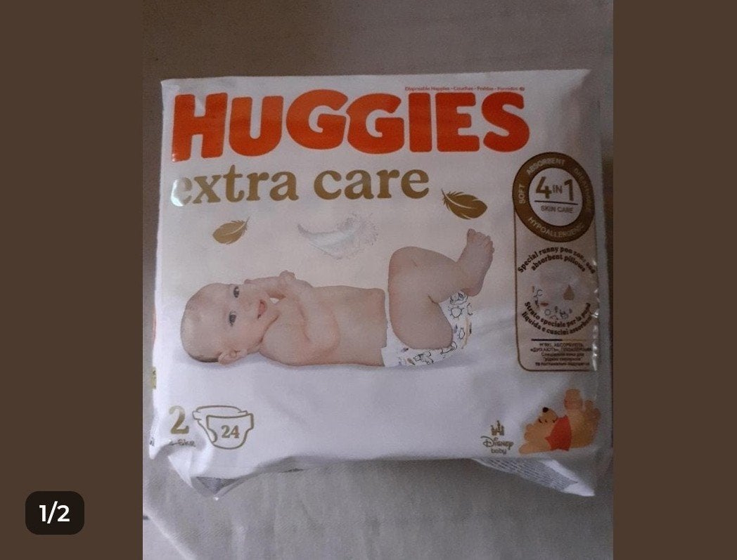 Pampers Huggies Extra Care Luiers Maat 2

3 tot 6 kg

24 pam, Ophalen of Verzenden, Nieuw