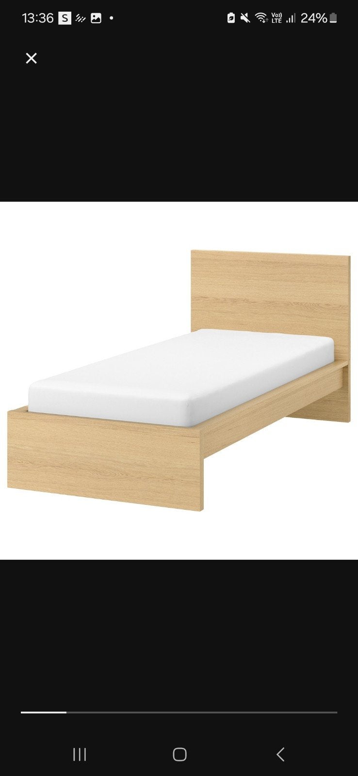 lit malm, Maison & Meubles, Enlèvement