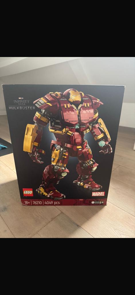 te koop verzegelde lego hulkbuster zeer goede staat, Neuf, Non ouvert/scellé, Marvel, Lego