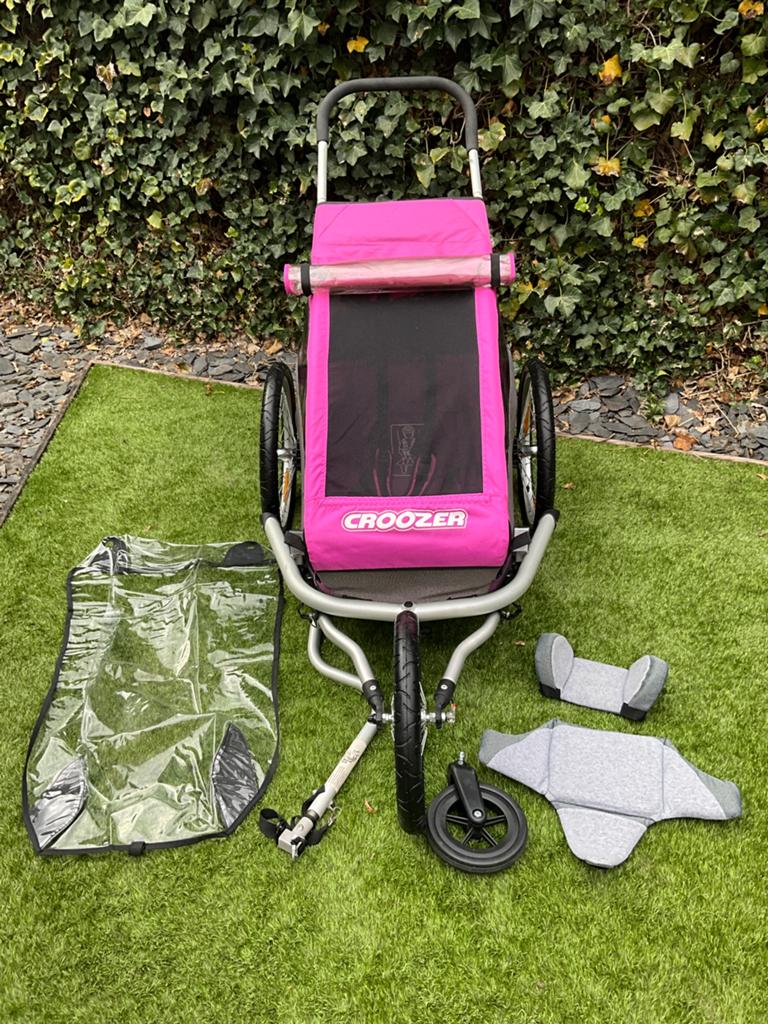 Croozer Kid pour 1 remorque à vélo et réducteur, Vélos & Vélomoteurs, Enlèvement, Comme neuf