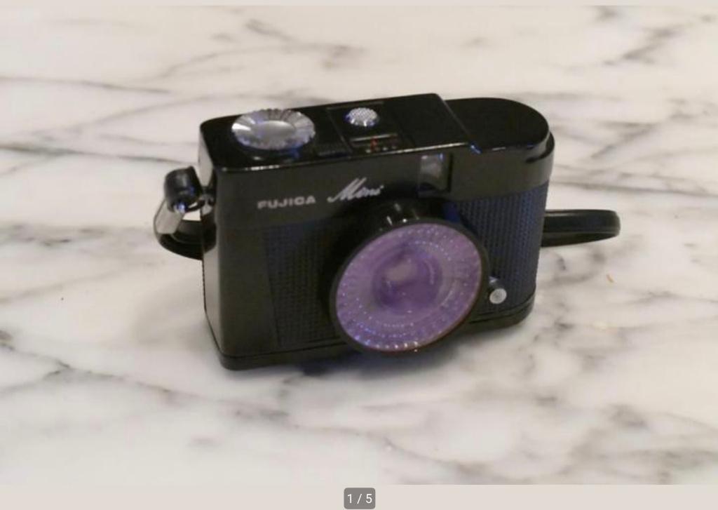 Fujica Mini met Fujinar 25mm/f 2.8, Ophalen of Verzenden, 1960 tot 1980, Fototoestel