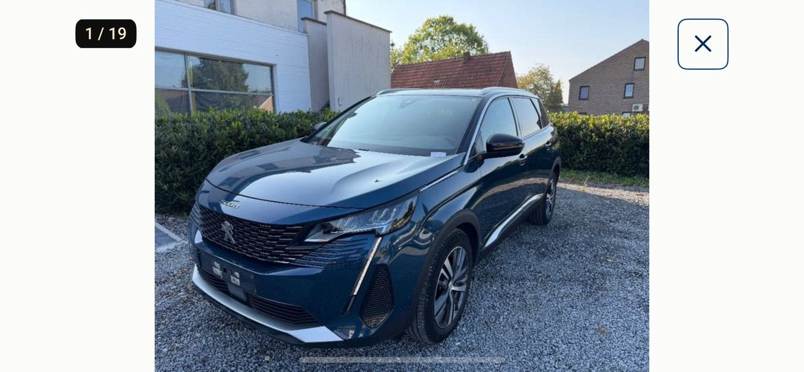 Peugeot 5008 1200 cc BENZINE FULL OPTIONS  5 ZETELS  ALLEUR, Auto's, Euro 6, Blauw, Handgeschakeld, Particulier
