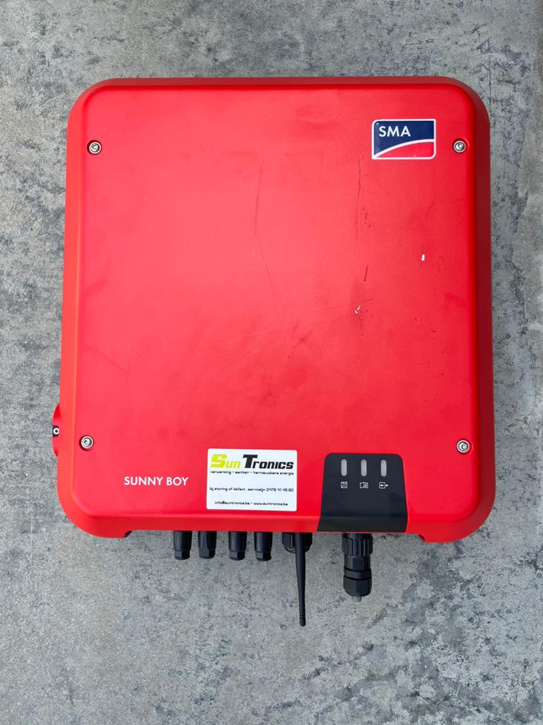 SMA Sunnyboy 3.0 omvormer, Ophalen, Gebruikt