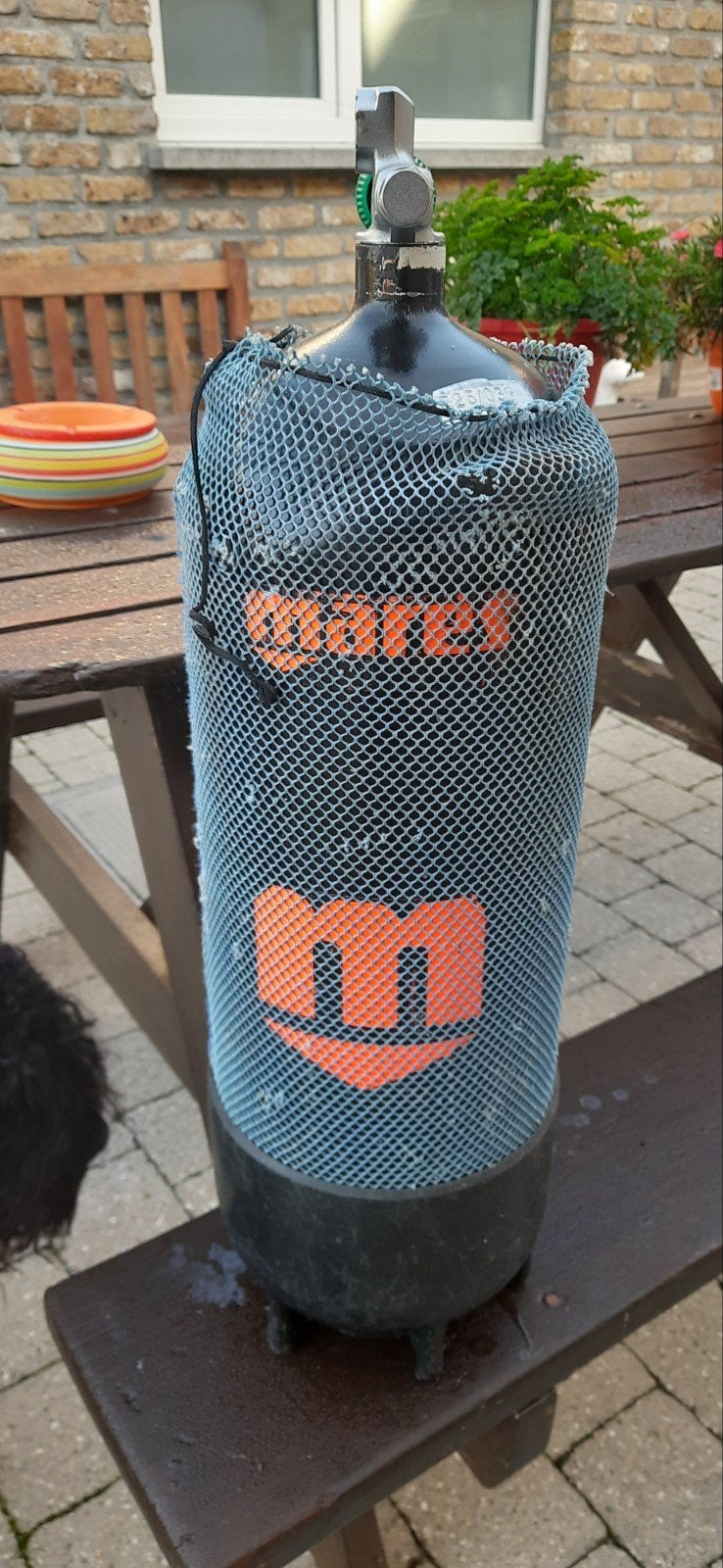 Duikfles 15 Liter 232 Bar gekeurd, Ophalen, Zo goed als nieuw