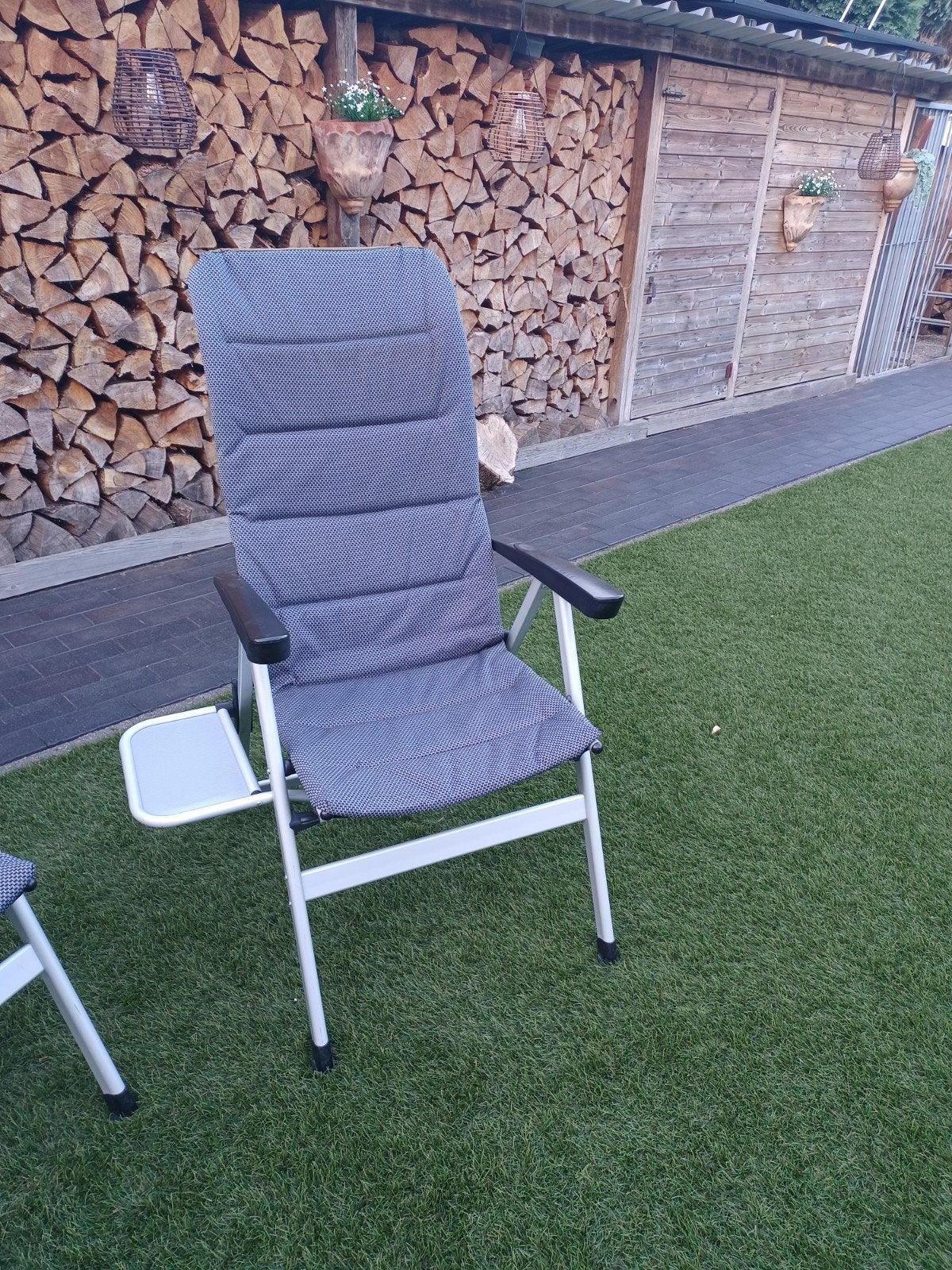 Chaises de camping robustes et légères en aluminium, Enlèvement