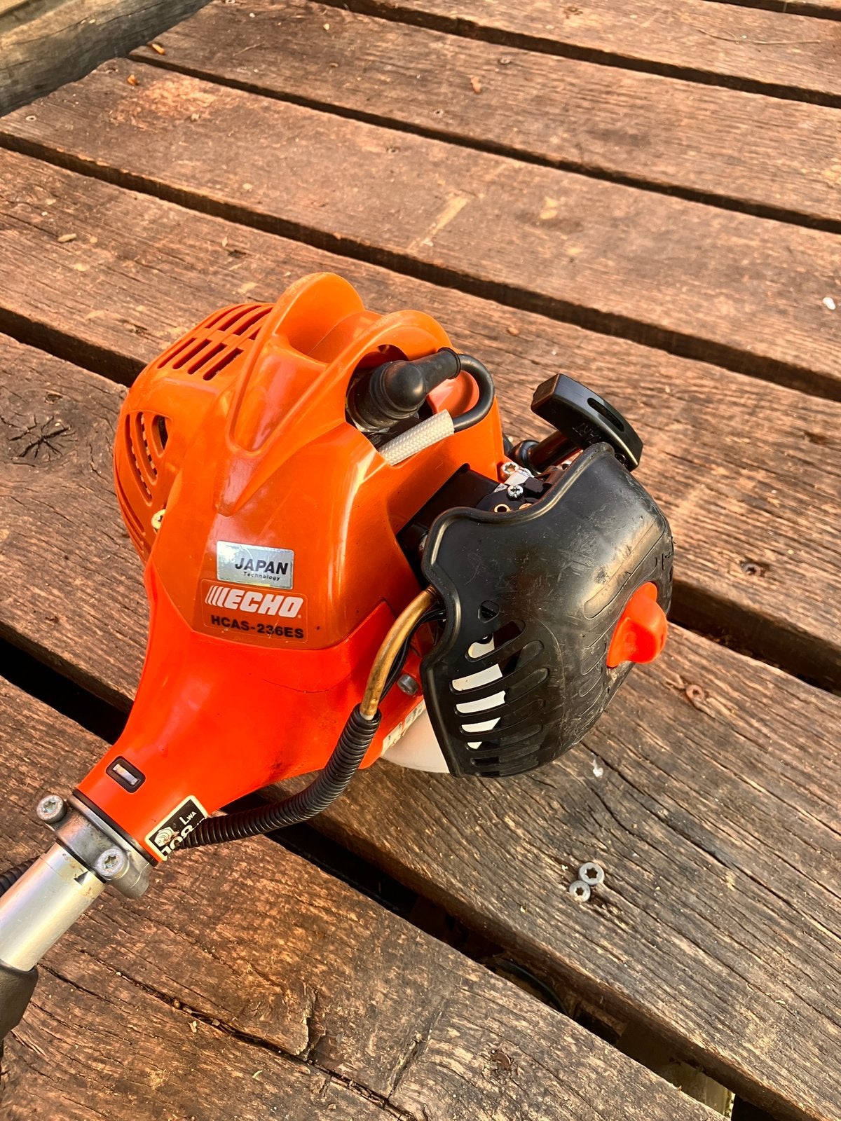 Haagschaar op steel - Echo HCAS236ES, Tuin en Terras, Ophalen, Gebruikt, Benzine, Echo