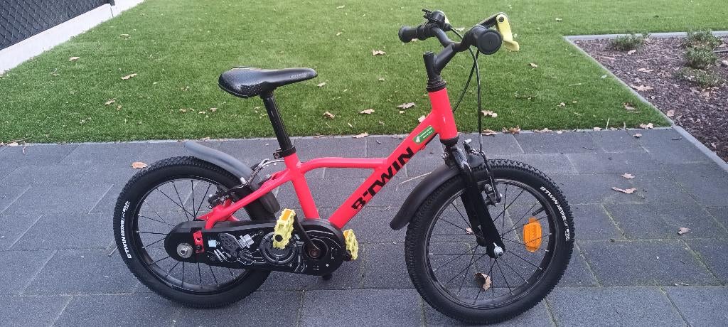 vélo pour garçons B-Twin 16 pouces, Stabilisateurs, 16 à 20 pouces, Enlèvement, Utilisé