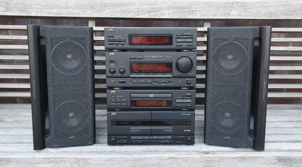 JVC MX-70 stereo keten, Audio, Tv en Foto, Ophalen, JVC, Cassettedeck, Losse componenten