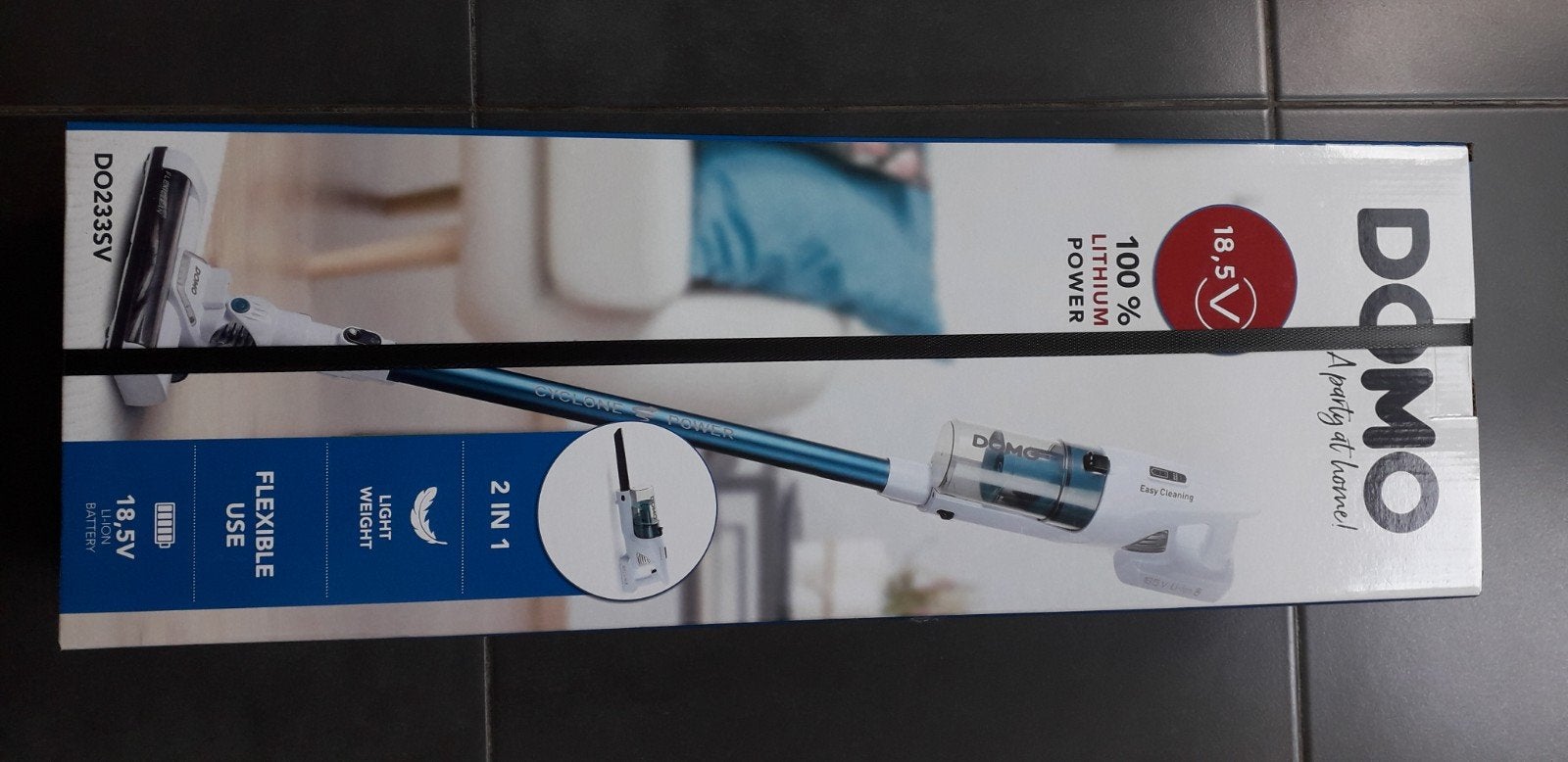 Domo DO233SV, Electroménager, Aspirateurs, Enlèvement, Aspirateur balai