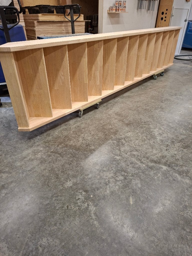Trap rubberwood, Doe-het-zelf en Bouw, Ladders en Trappen, Ophalen, Nieuw, Trap, 2 tot 4 meter