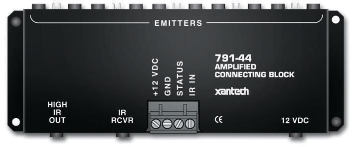 544. Xantech Amplified Connecting Block 791-44, TV, Hi-fi & Vidéo, Accessoires pour projecteurs, Comme neuf, Enlèvement ou Envoi