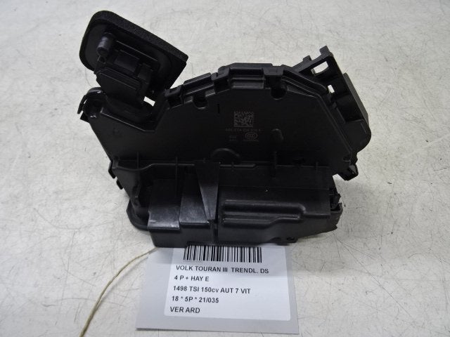 PORTIERSLOT RECHTS ACHTER Touran (5T1) (5TB839016E), Gebruikt, Achter, Volkswagen