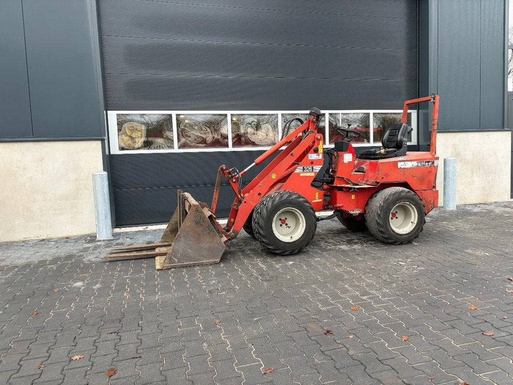 Schäffer 326 minishovel/shovel (bj 1997), Zakelijke goederen, Wiellader of Shovel