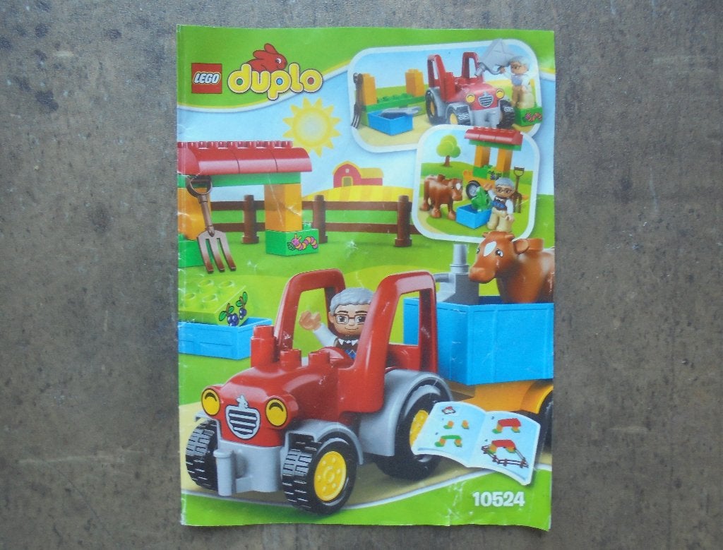 Lego Duplo Building Instruction 10524 (zie foto's), Enlèvement ou Envoi, Utilisé, Duplo