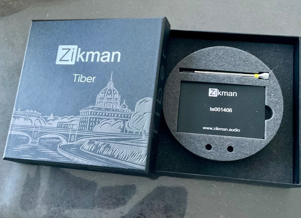 Zikman Tiber Elegance MK2–OCC Copper & Silver–2-Pin /4,4 mm, Audio, Tv en Foto, Verzenden, Zo goed als nieuw, Minder dan 2 meter