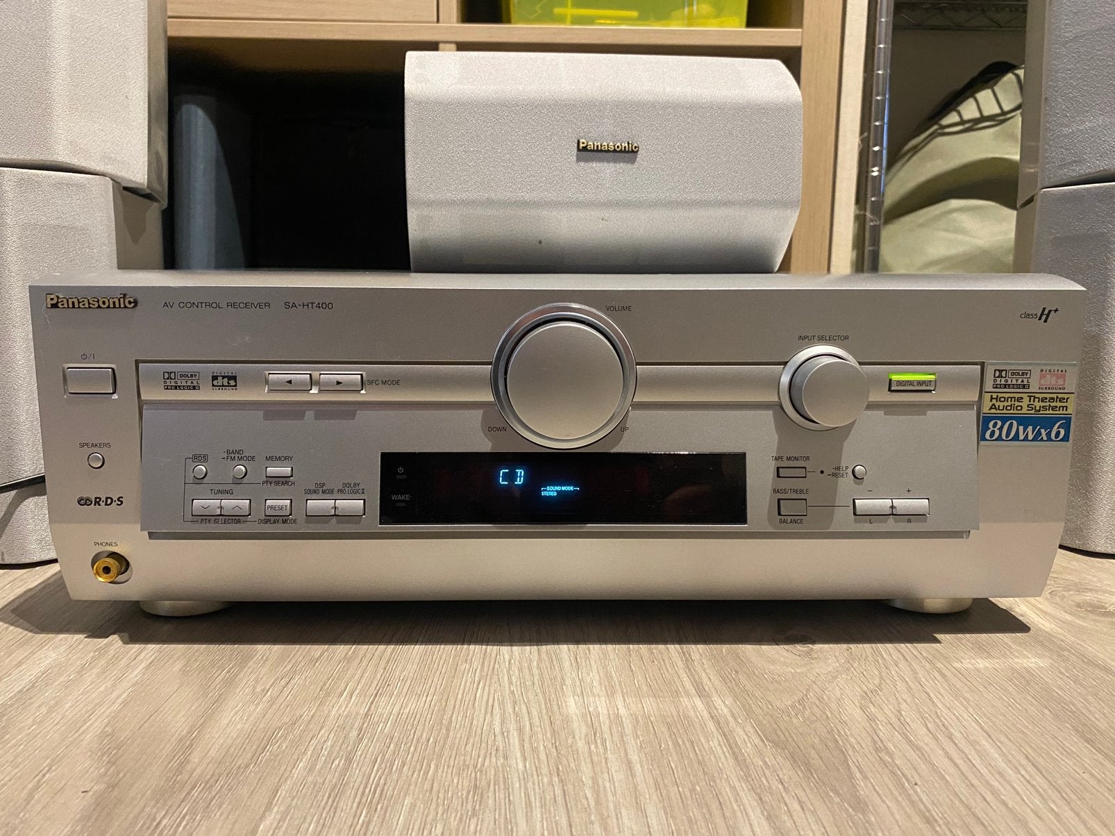 Versterker 5.1 DTS panasonic HT400, Panasonic, Enlèvement, Utilisé, 70 watts ou plus