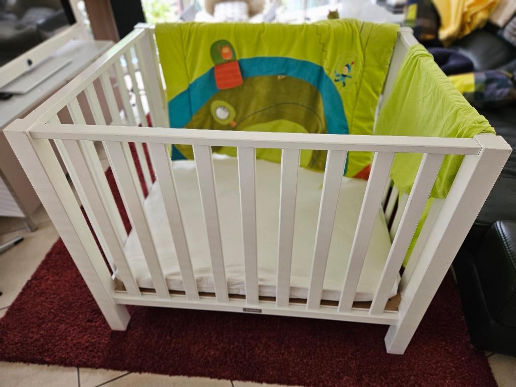 babybox bopita Brent, Enlèvement, Comme neuf, Rectangulaire, Réglable en hauteur