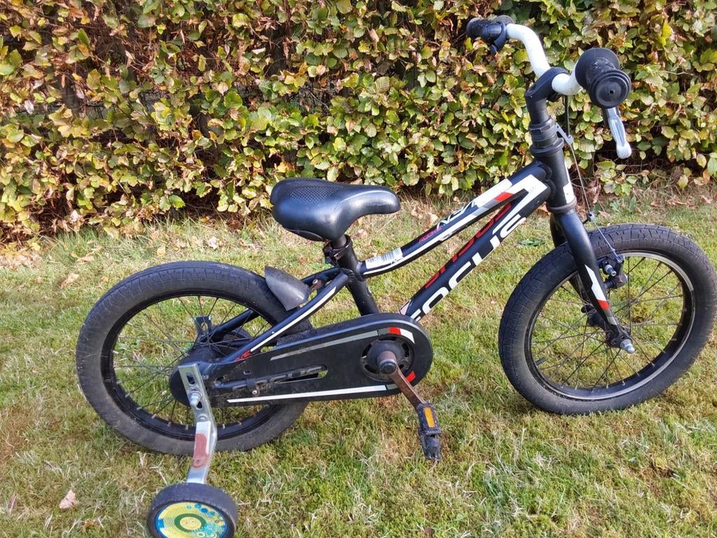 Kinderfiets 16 inch, Ophalen