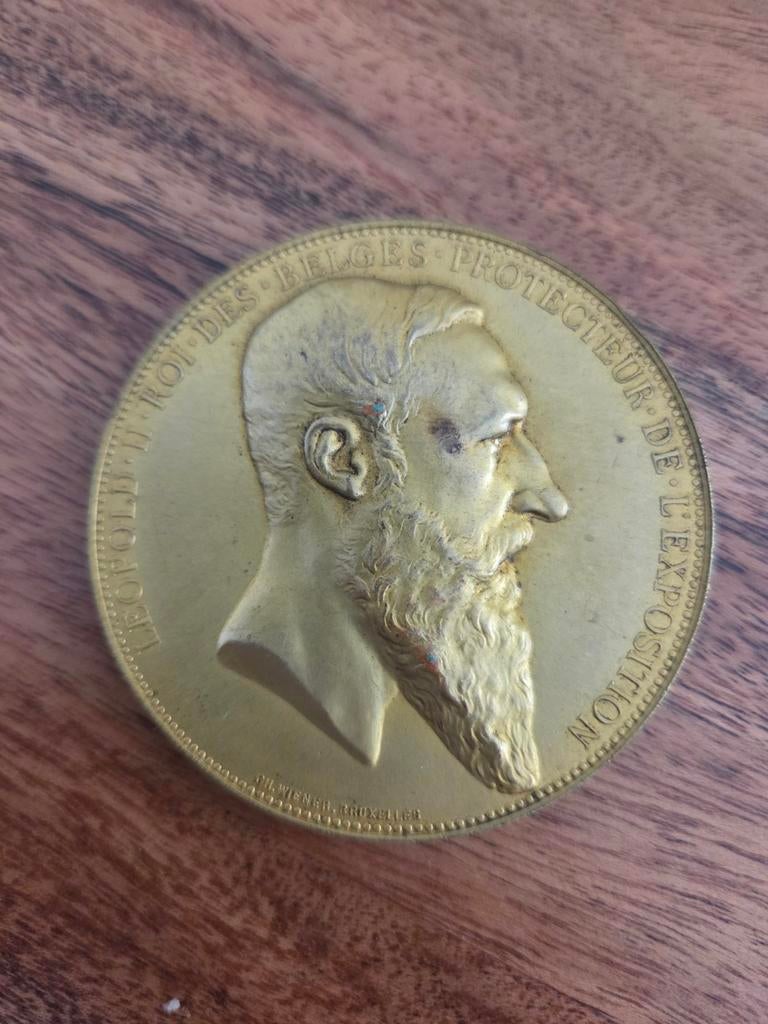 Médaille Exposition Universelle Anvers 1885 Charles Wiener, Verzenden