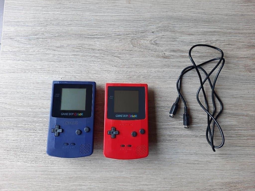 2x Gameboy Color + link cable, Enlèvement ou Envoi, Utilisé, Autres modèles