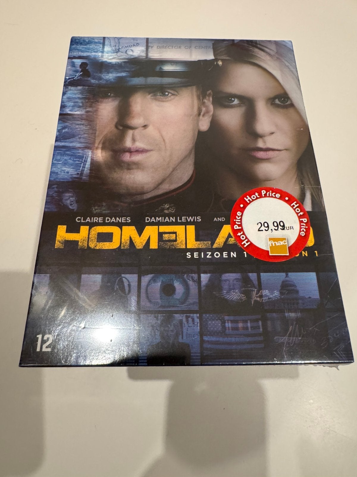 Homeland seizoen 1 dvd, Cd's en Dvd's, Ophalen, Zo goed als nieuw
