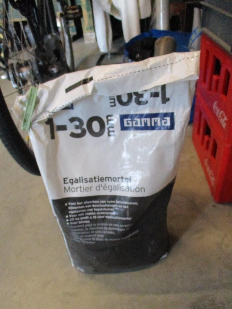 egalisatiecement, Ophalen, Nieuw, Overige materialen, Overige typen