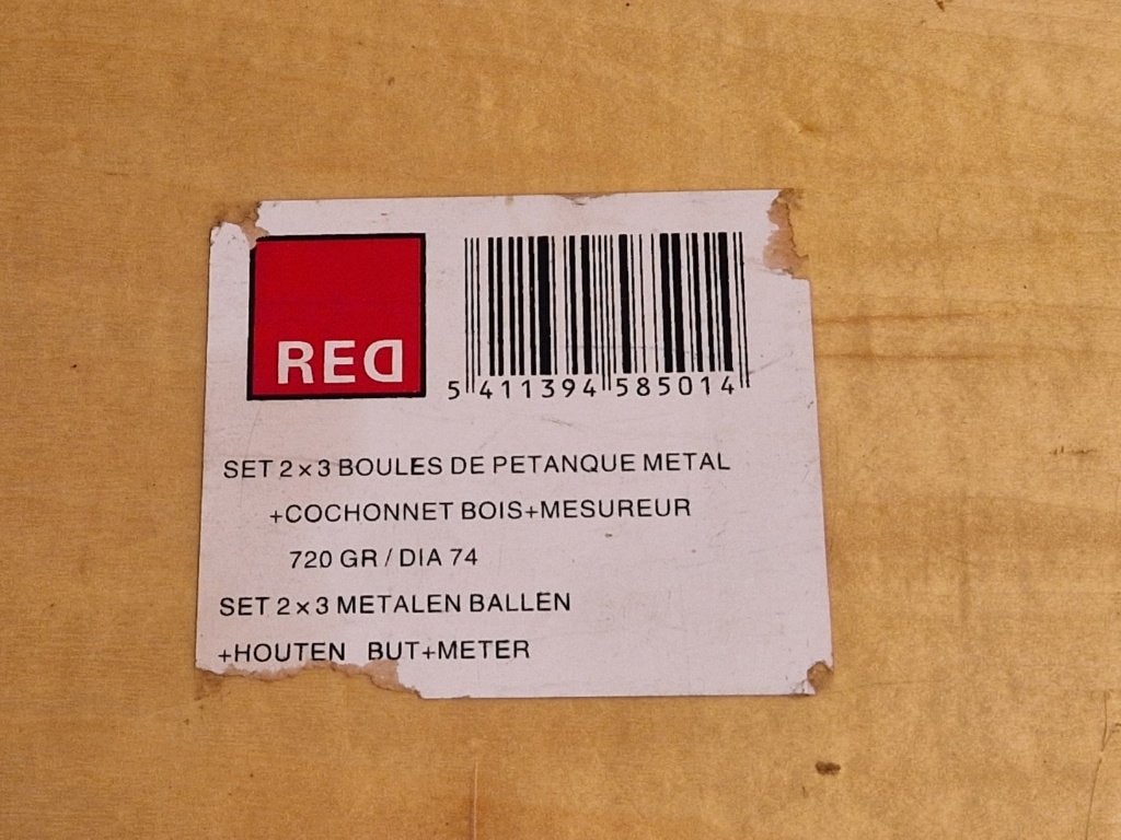 Boules De Petanque, Boule, Enlèvement, Utilisé, X