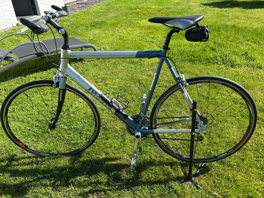 Heren en damesfiets Koga Roadchamp, Ophalen, Gebruikt, Velgrem, Koga Miyata