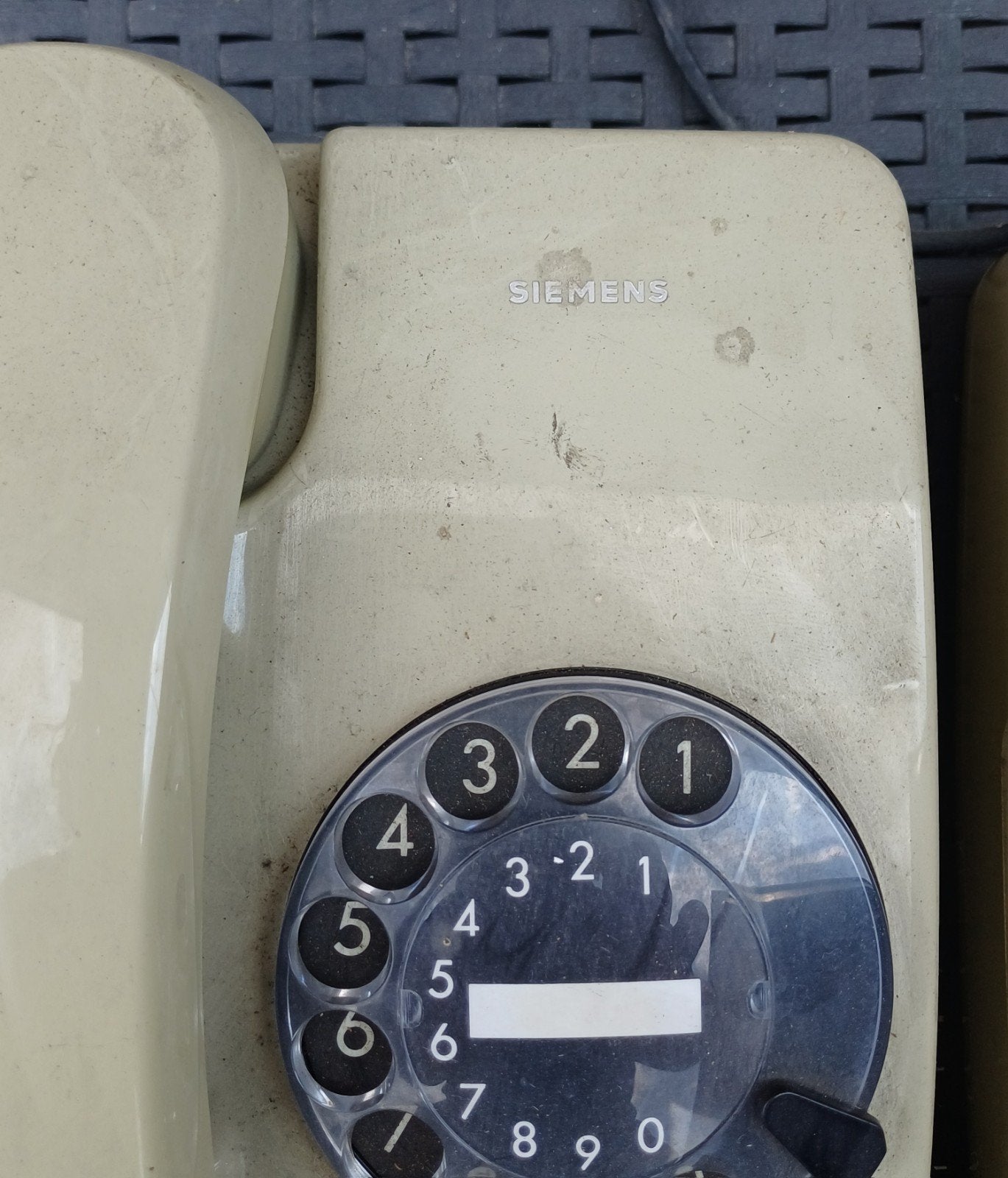 Téléphones Siemens vintage, Enlèvement ou Envoi, Utilisé, Avec cadran rotatif