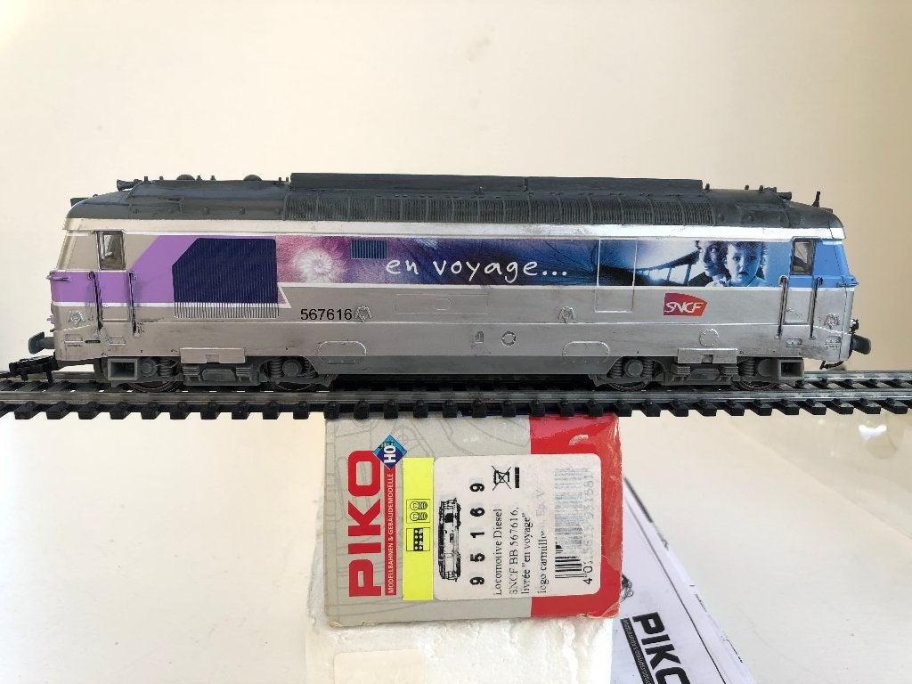 PIKO 95169 SNCF LOCOMOTIVE DIESEL BB567616 EP V HO, Hobby & Loisirs créatifs, Analogique, Piko, Courant continu, Locomotive