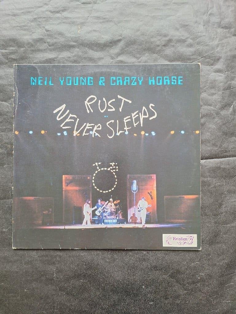 NEIL YOUNG "Rust Never Sleeps" rock LP (1979) IZGS, LP, Gebruikt, Ophalen of Verzenden, Inclusief binnenhoes
