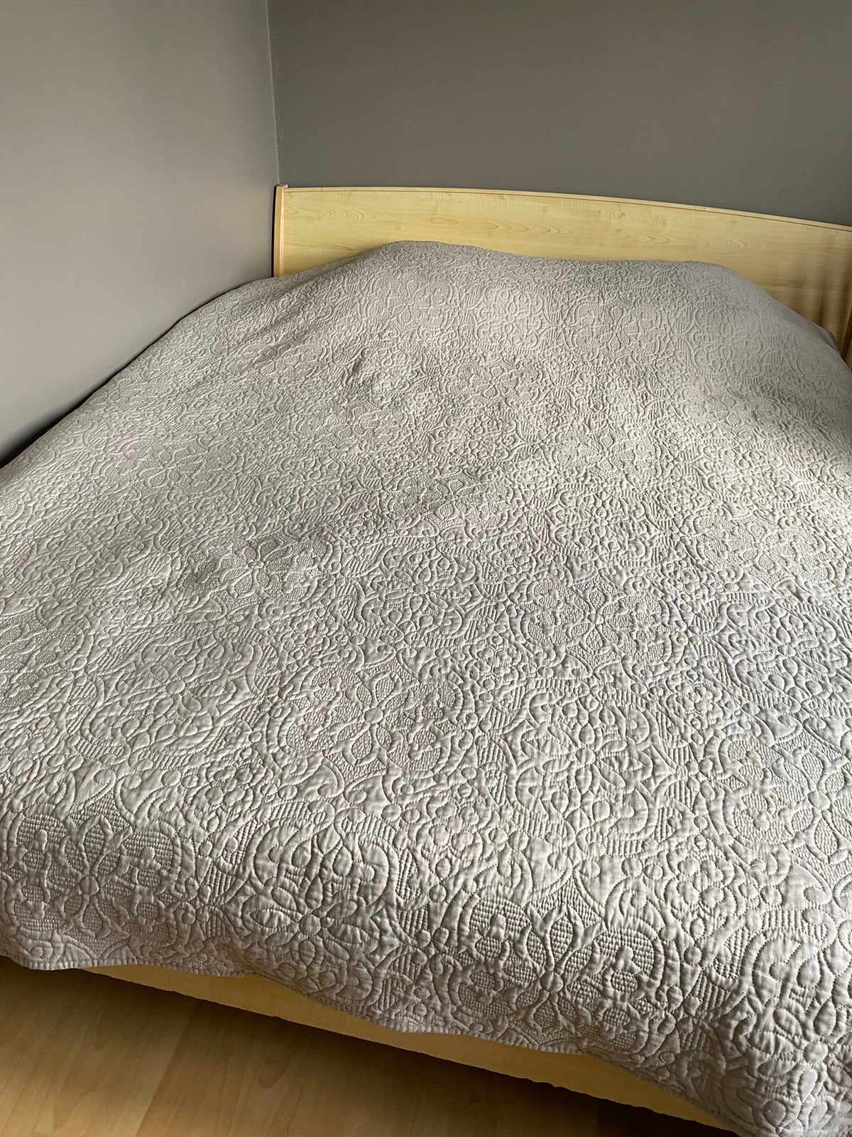 2 persoons slaapkamer, Enlèvement, Comme neuf, Beige
