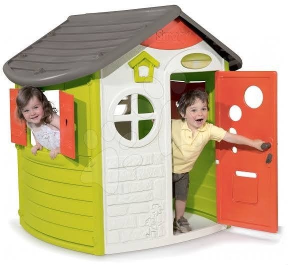 Smoby Lodge Jura speelhuisje – zeer goede staat, Kinderen en Baby's, Ophalen, Zo goed als nieuw, Kunststof