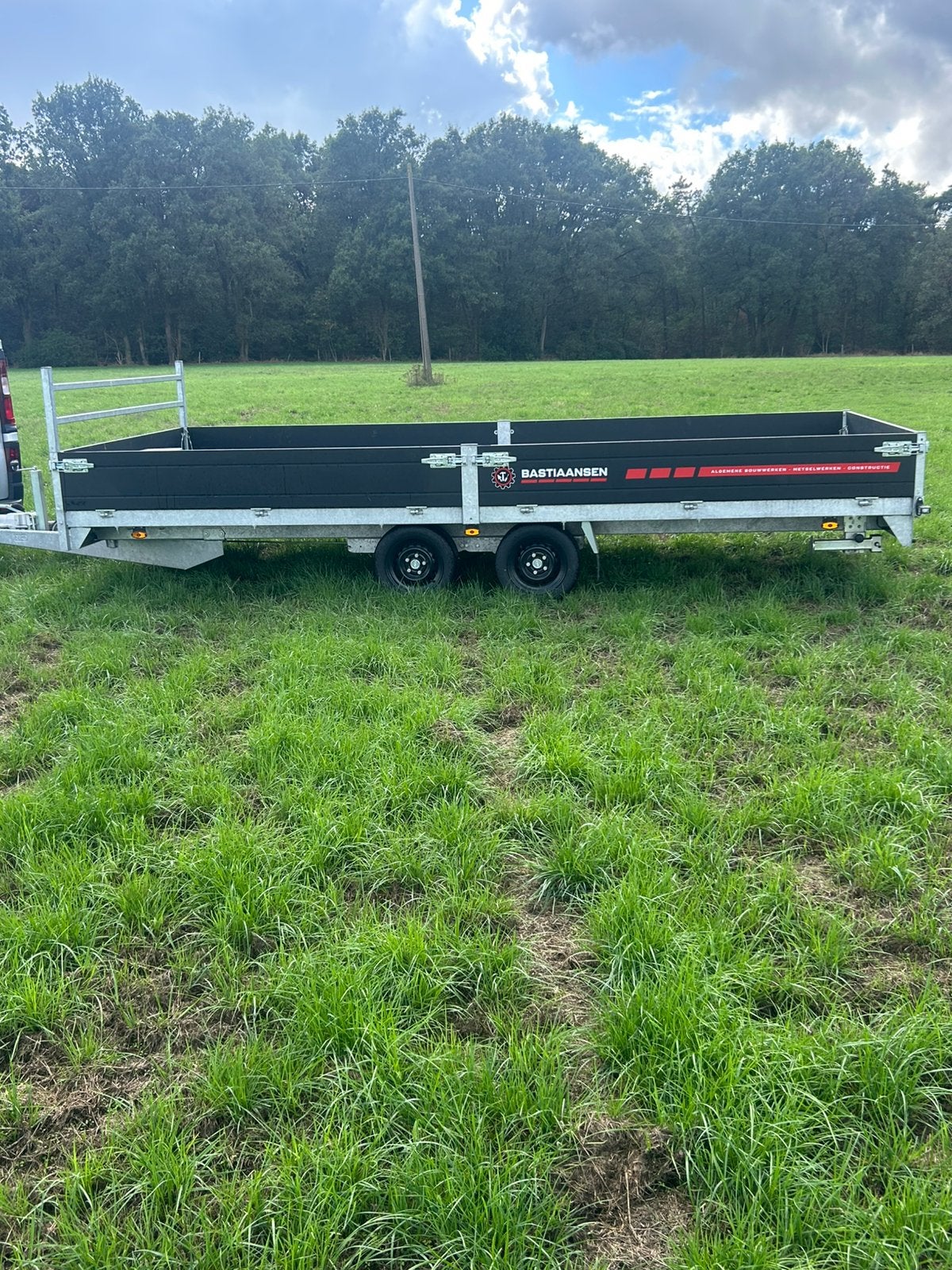 Aanhangwagen Saris 3.5t, Ophalen of Verzenden, Zo goed als nieuw