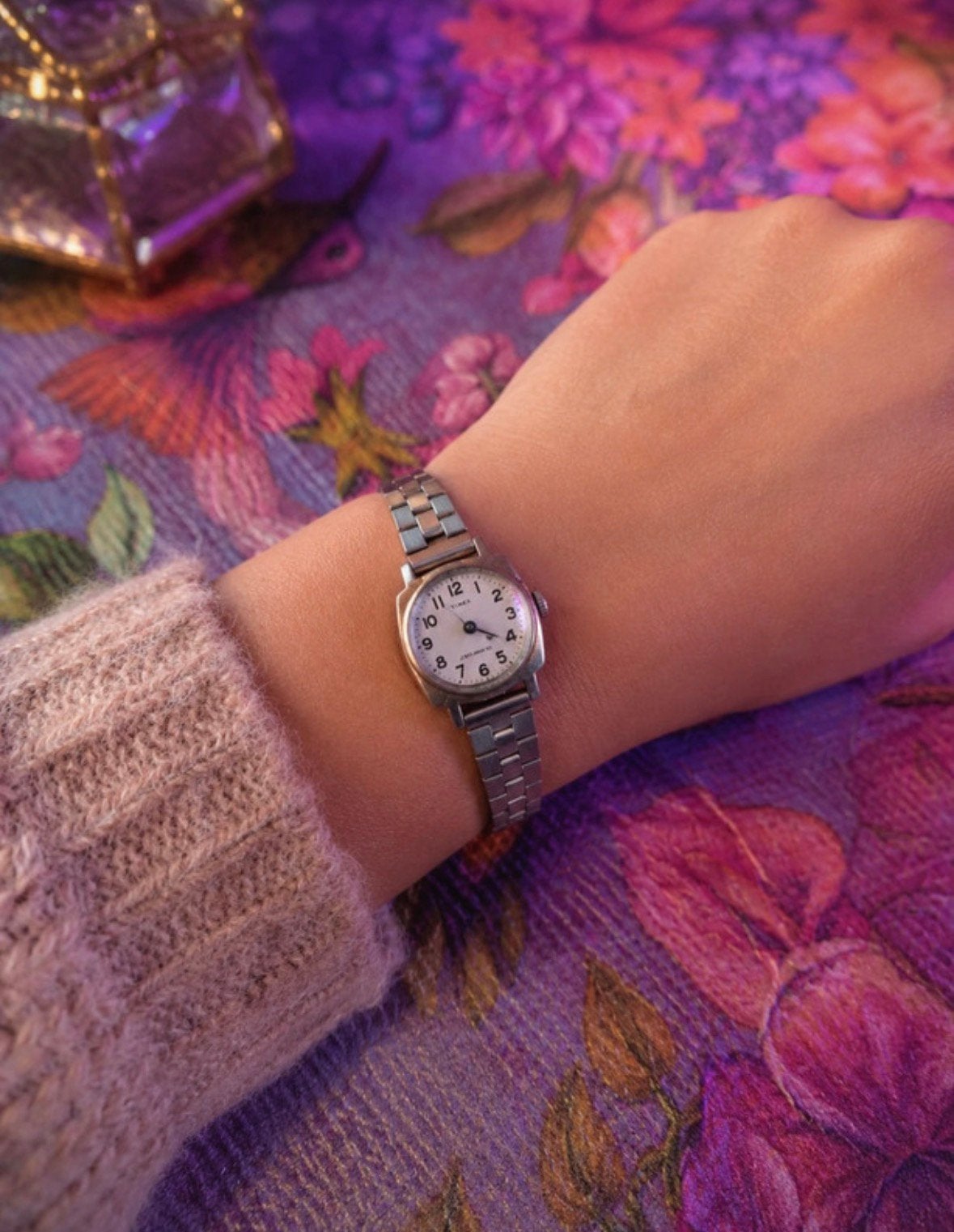 Vintage TIMEX horloge dames - jaren 70 - zilverkleurig, Bijoux, Sacs & Beauté, Montres | Anciennes | Antiquités, Montre-bracelet