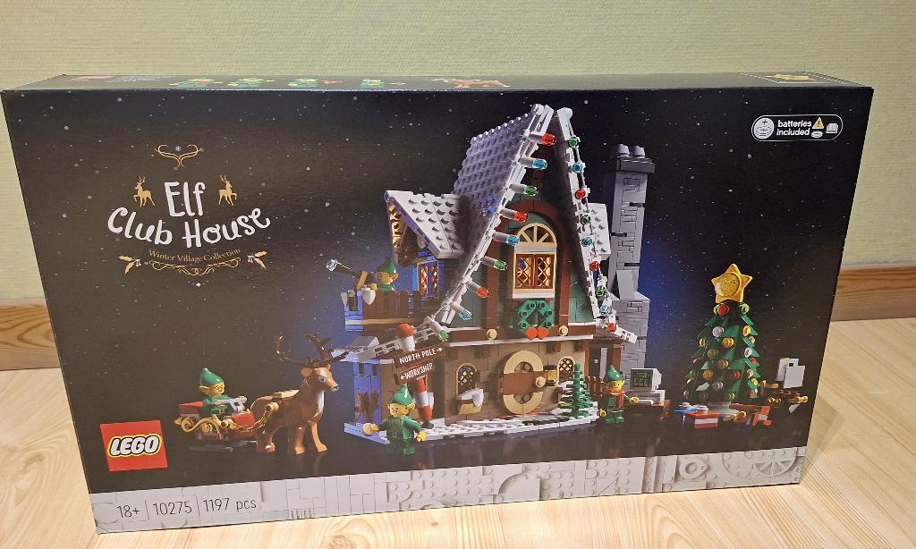 Lego 10275 Elf Club House, Instructions incluses, Overige thema's, Lego, Ensemble complet
