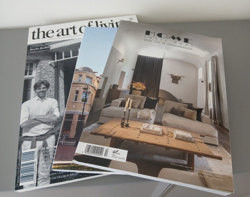 3 interieurtijdschriften oa The Art of Living, Home Sweet H, Ophalen of Verzenden, Gelezen, Overige typen