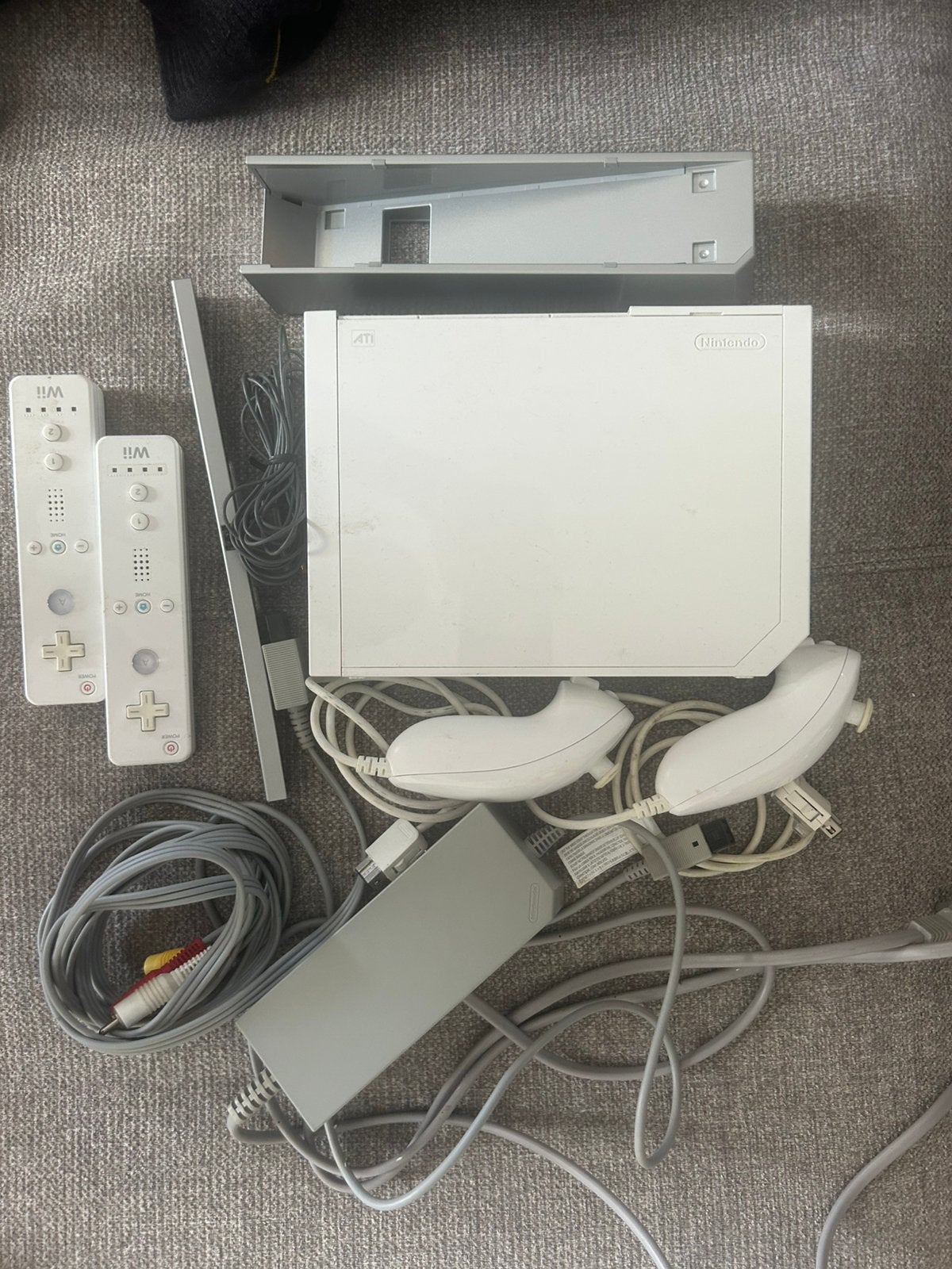 Nintendo Wii + 12 games + mat + microfoon, Games en Spelcomputers, Ophalen, Gebruikt