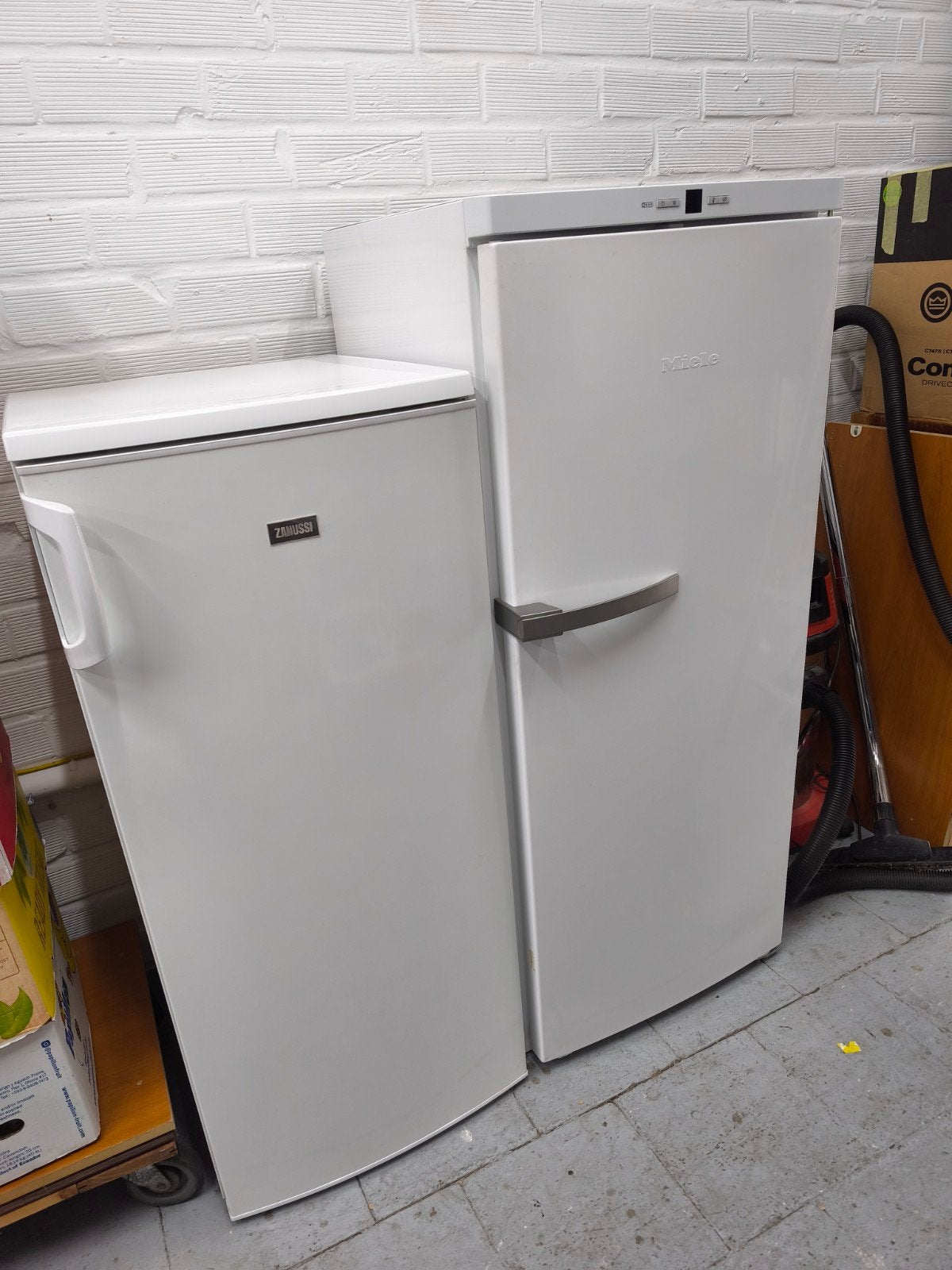 Diepvries - frigo - Miele Zanussi bosh, Ophalen of Verzenden