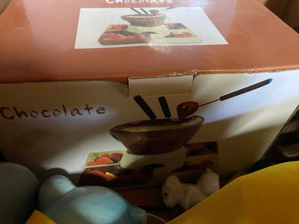chocolade fontein, Elektronische apparatuur, Ophalen, Zo goed als nieuw, Waxinelicht, Fondueset