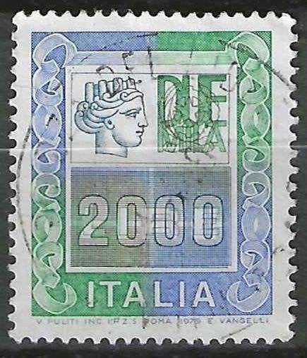 Italie 1979 - Yvert 1368 - Italia - 2000 l. (ST), Verzenden, Gestempeld
