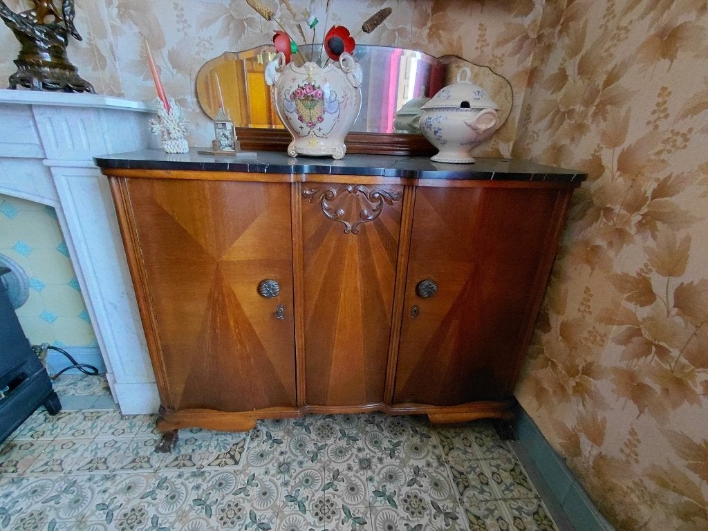 Buffet avec miroir, Enlèvement, Utilisé, Avec porte(s)