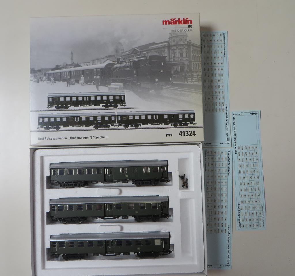 MARKLIN coffret 3 wagons 41324, Envoi, Neuf, Wagon, Märklin