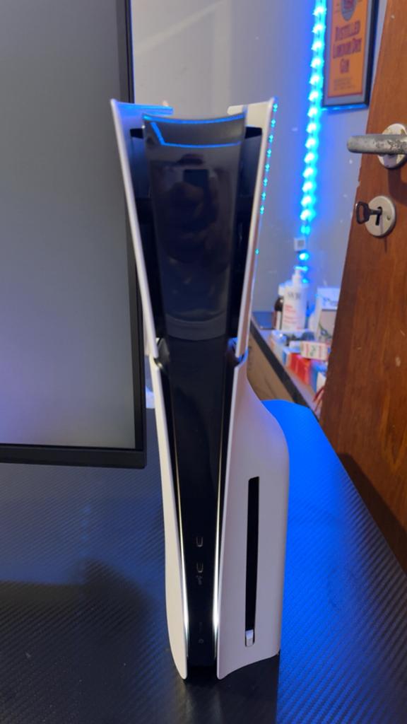 Ps5 slim disc edition, Games en Spelcomputers, Spelcomputers | Sony PlayStation 5, Ophalen, Zo goed als nieuw, Playstation 5