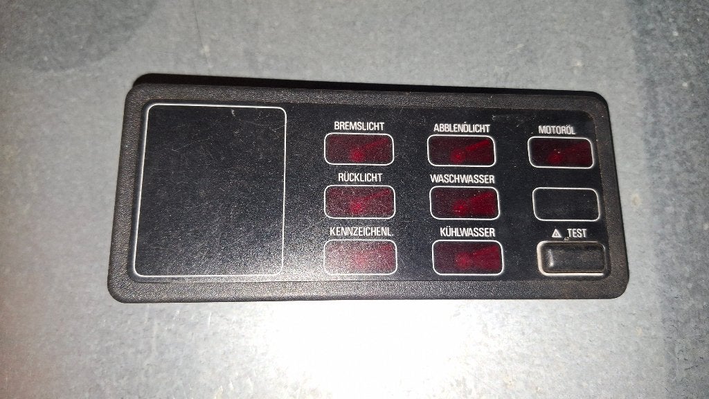 Checkcontrol paneel voor BMW E30 en E28  Bosch, Ophalen of Verzenden, BMW
