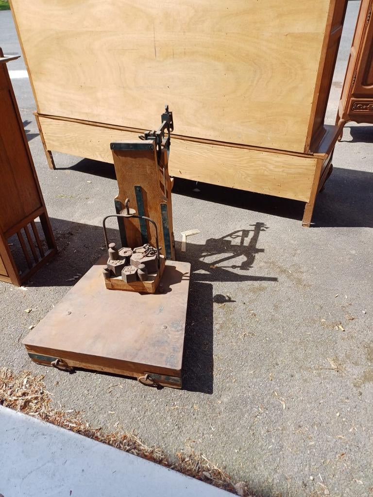 Bascule ancienne, Enlèvement