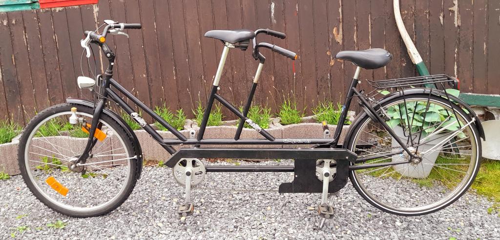 vintage tandem, Ophalen, Minder dan 10 versnellingen, Gebruikt, Velgrem