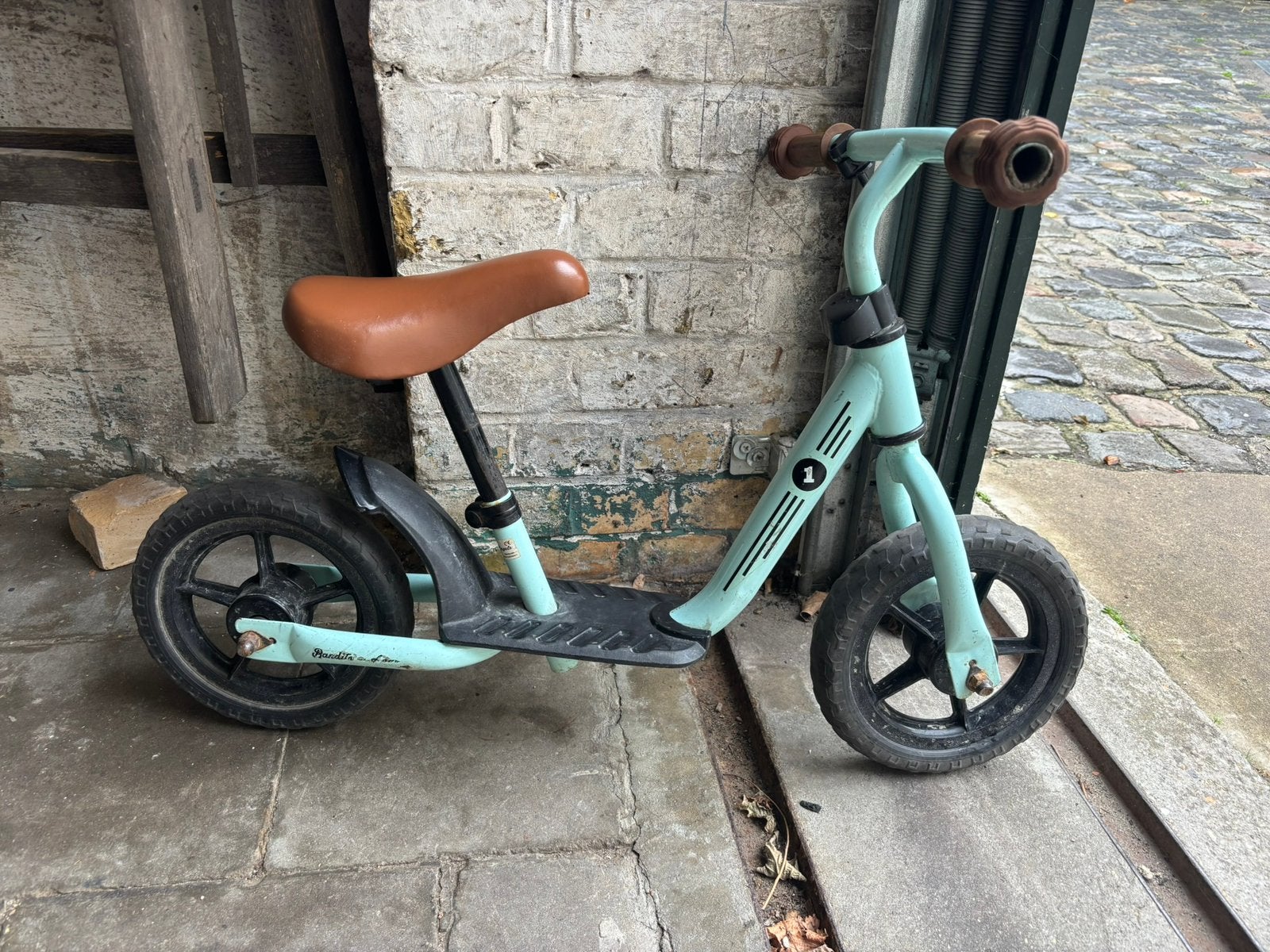 Loopfiets, Ophalen, Zo goed als nieuw